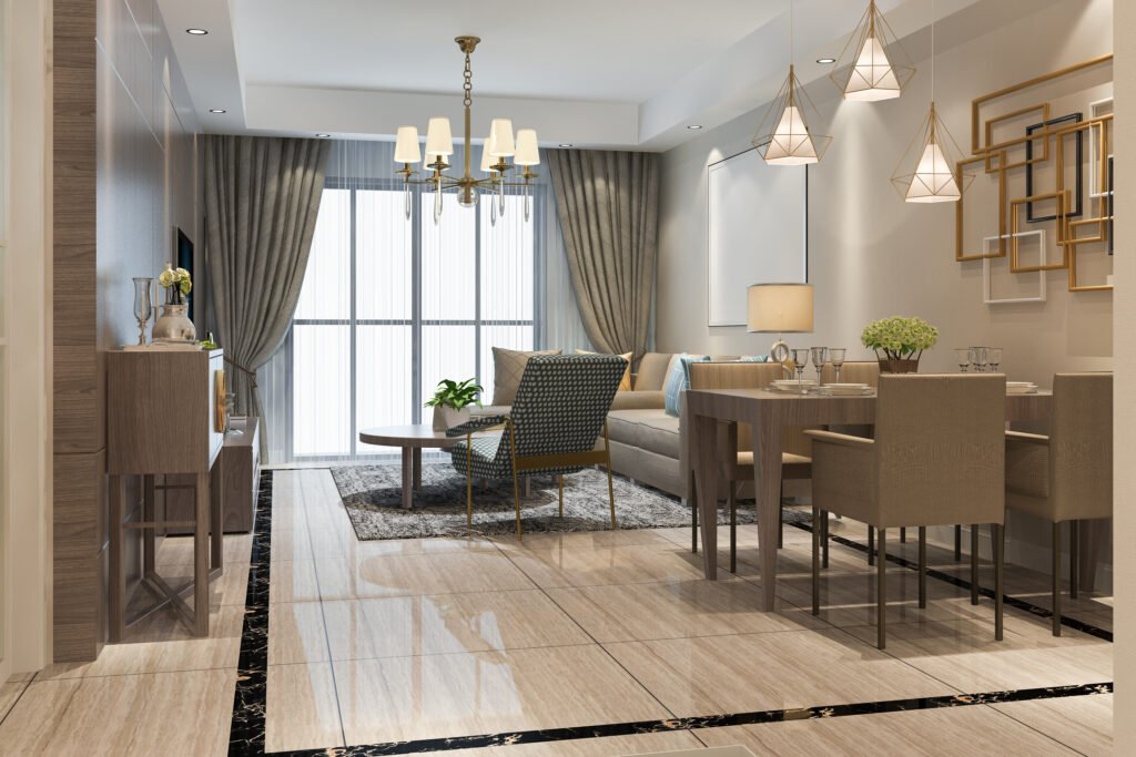 Carpet area, built-up area and super built-up area of the same flat compared